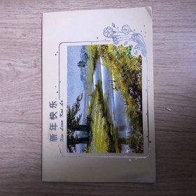 新年快乐 贺卡 王向峰