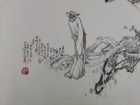 吴学才 （海派画家纪康金旧藏画作册页）