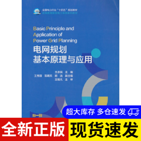 電網(wǎng)規(guī)劃基本原理與應(yīng)用 主編王承民 9787519862404 中國電力出版社 2023-02-01 普通圖書/工程技術(shù)