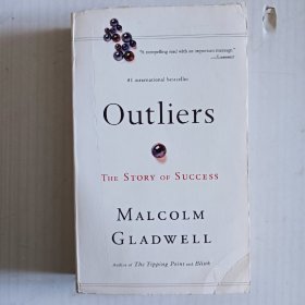 Outliers：The Story of Success 英文原版，上边口处毛边。