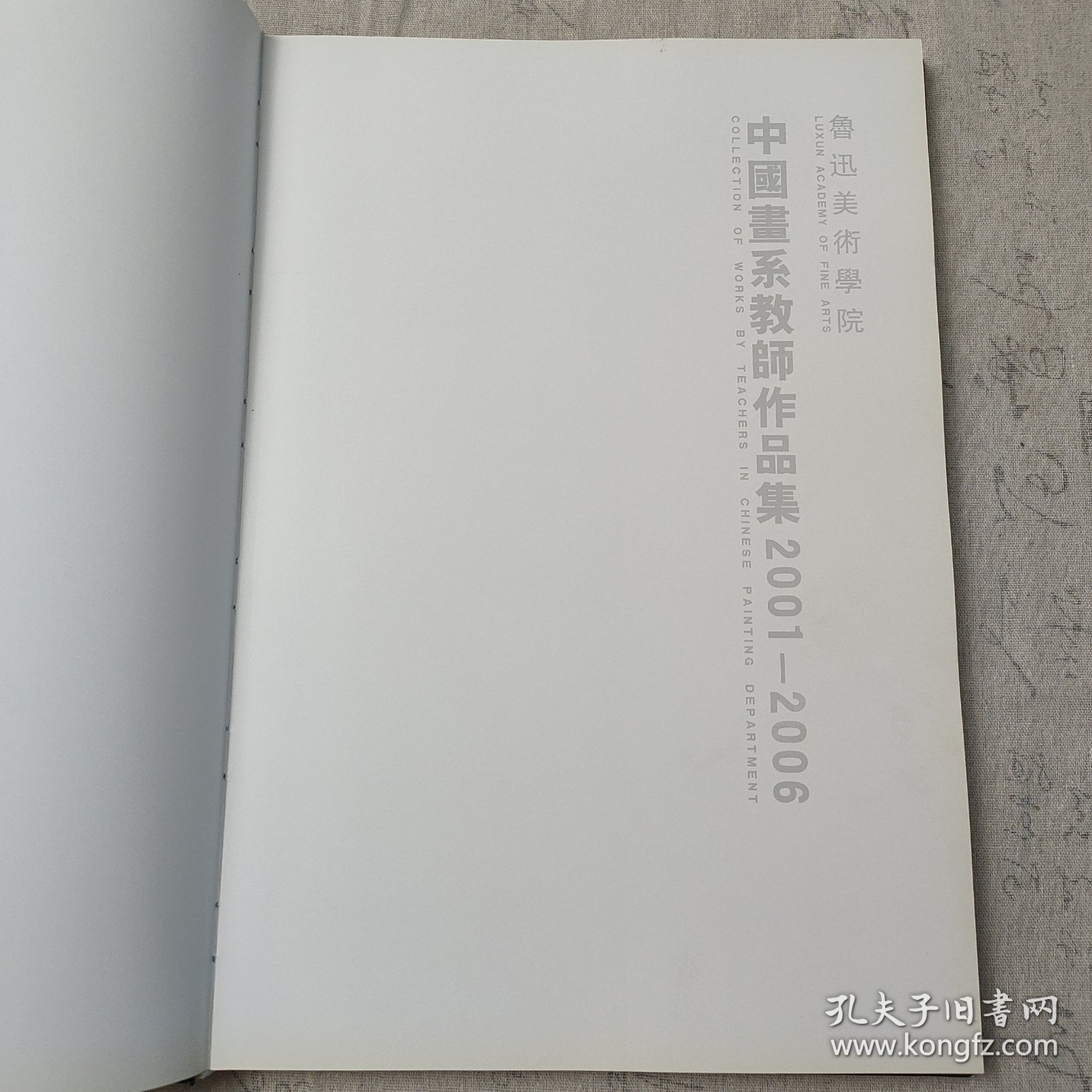 鲁迅美术学院中国画系教师作品集2001-2006