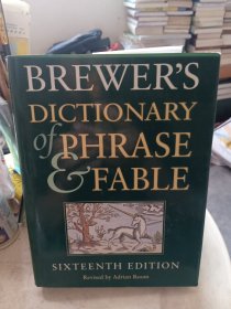 BREwERS D|CT|0NARY PHRASE FABLE