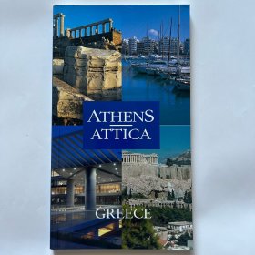 athens athens greece阿提卡雅典希腊旅游交通地图册住宿美食指南