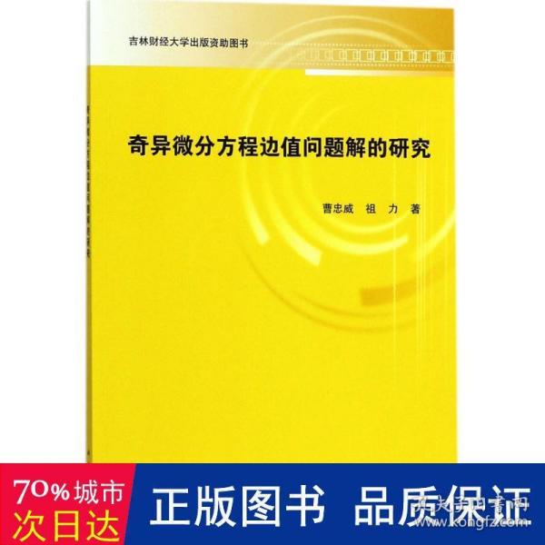 奇异微分方程边值问题解的研究