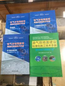 油气田地面建设标准化建立技术手册 ：1 基础管理  2 工艺管道和设备安装  3 电气和仪表安装  4  建筑和油气田道路工程  ( 四册全  原价299元）