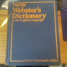 New Webster's Dictionary of the English Language 英语进口原版英语大辞典