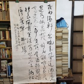 224湖南省韶山市龙瑞明书法作品：自填词