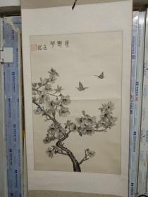 北京刑侦总队 龚远纲先生绘画作品《蝶恋花》