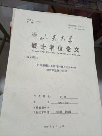 山东大学硕士学位论文铝电解槽三维磁场计算及其分布的遗传算法优化研究