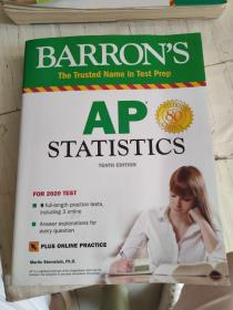 AP Statistics with Online Tests (Barron's Test Prep) Tenth edition