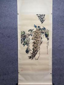 袁晓岑立轴        画芯尺寸139×78