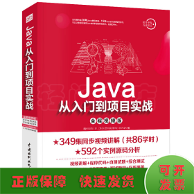 Java从入门到项目实战（全程视频版）