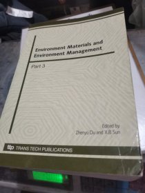 Environment Materials andEnvironment Management （环境材料与环境管理）Part3