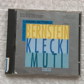 原版CD：Bruno Bettinelli Sinfonia Breve 伯恩斯坦（二手无退换）