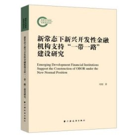 新常态下新兴开发性金融机构支持“一带一路”建设研究