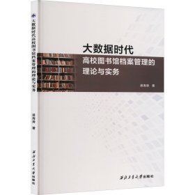 大数据时代高校图书馆档案管理的理论与实务9787561280706西北工业大学出版社