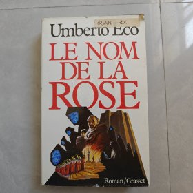 Umberto Eco :LE NOM DE LA ROSE（玫瑰的名字）法文