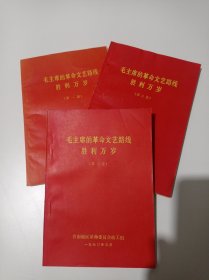 毛主席的革命文艺路线胜利万岁（第一集、第二集、第三集）