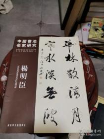 中国书法名家研究 杨明臣