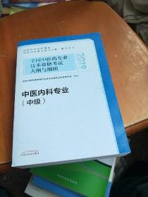 全国中医药专业技术资格考试大纲与细则.中医内科专业（中级）