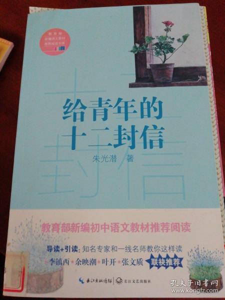 给青年的十二封信/教育部新编语文教材推荐阅读书系