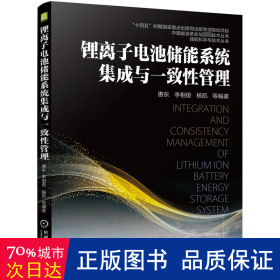 锂离子电池储能系统集成与一致性管理