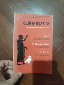 英文原版 Euripides V THREE TRACEDIES