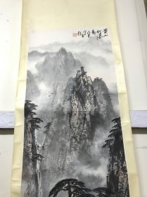 刘存惠八十年代山水画