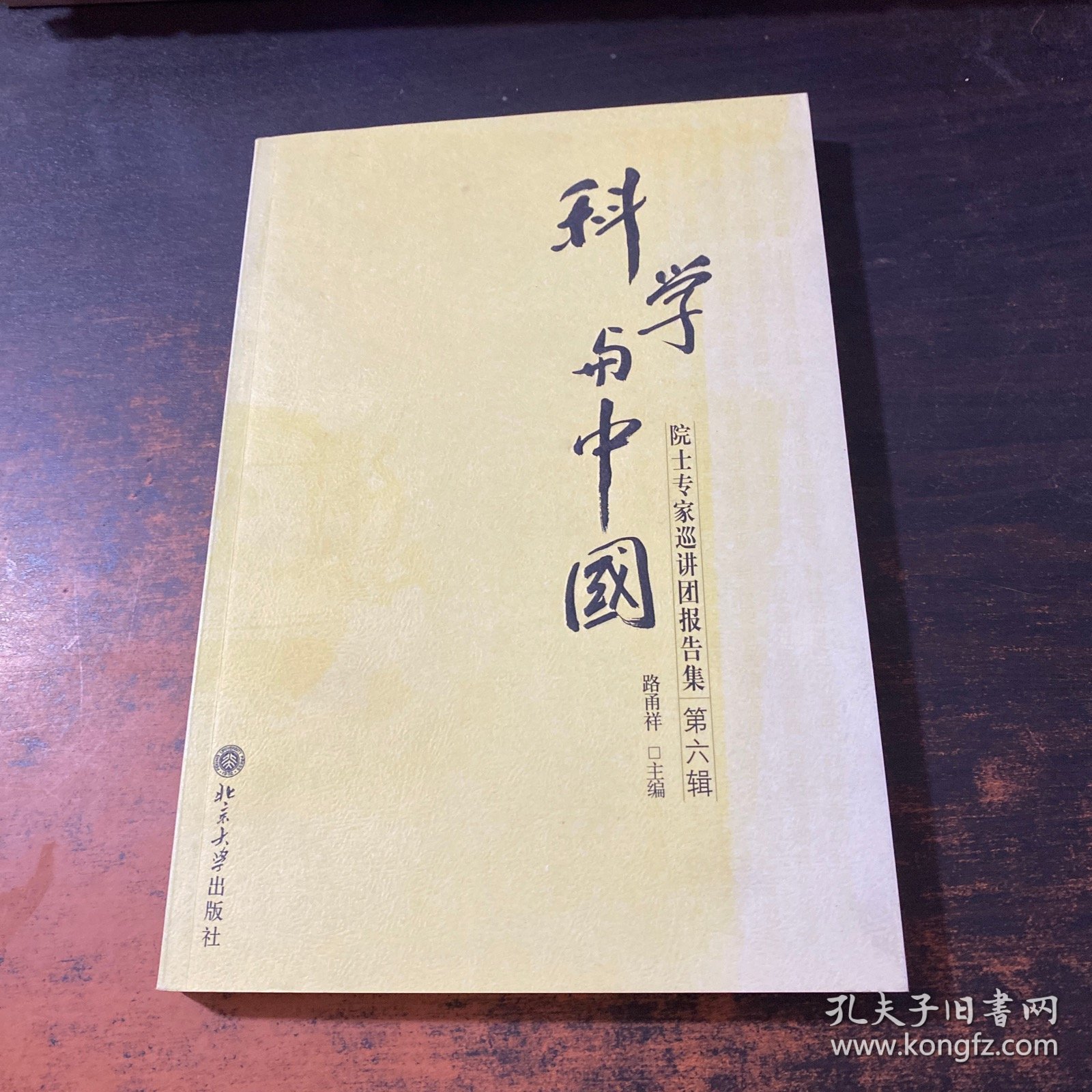 科学与中国：院士专家巡讲团报告集（第6辑）