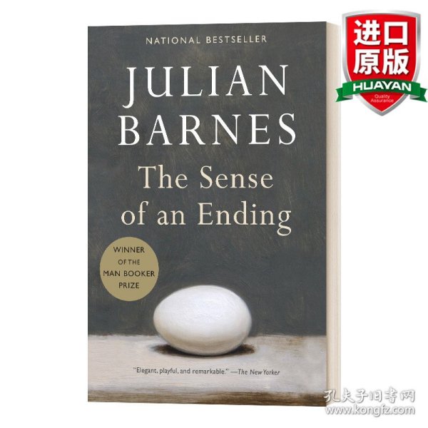 英文原版 The Sense of an Ending Julian Barne 终结的感觉 朱利安·巴恩斯 英文版 进口英语原版书籍
