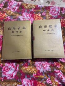 山东省志.邮电志—自清代、中华民国到现代邮政、电信发展历史  上、下两册全