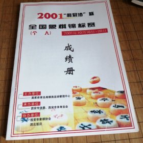 《2001利君沙杯全国象棋个人锦标赛》有瑕疵