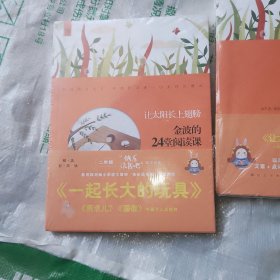 金波的24堂阅读课——让太阳长上翅膀 作家走进校园系列丛书（全新未拆封）