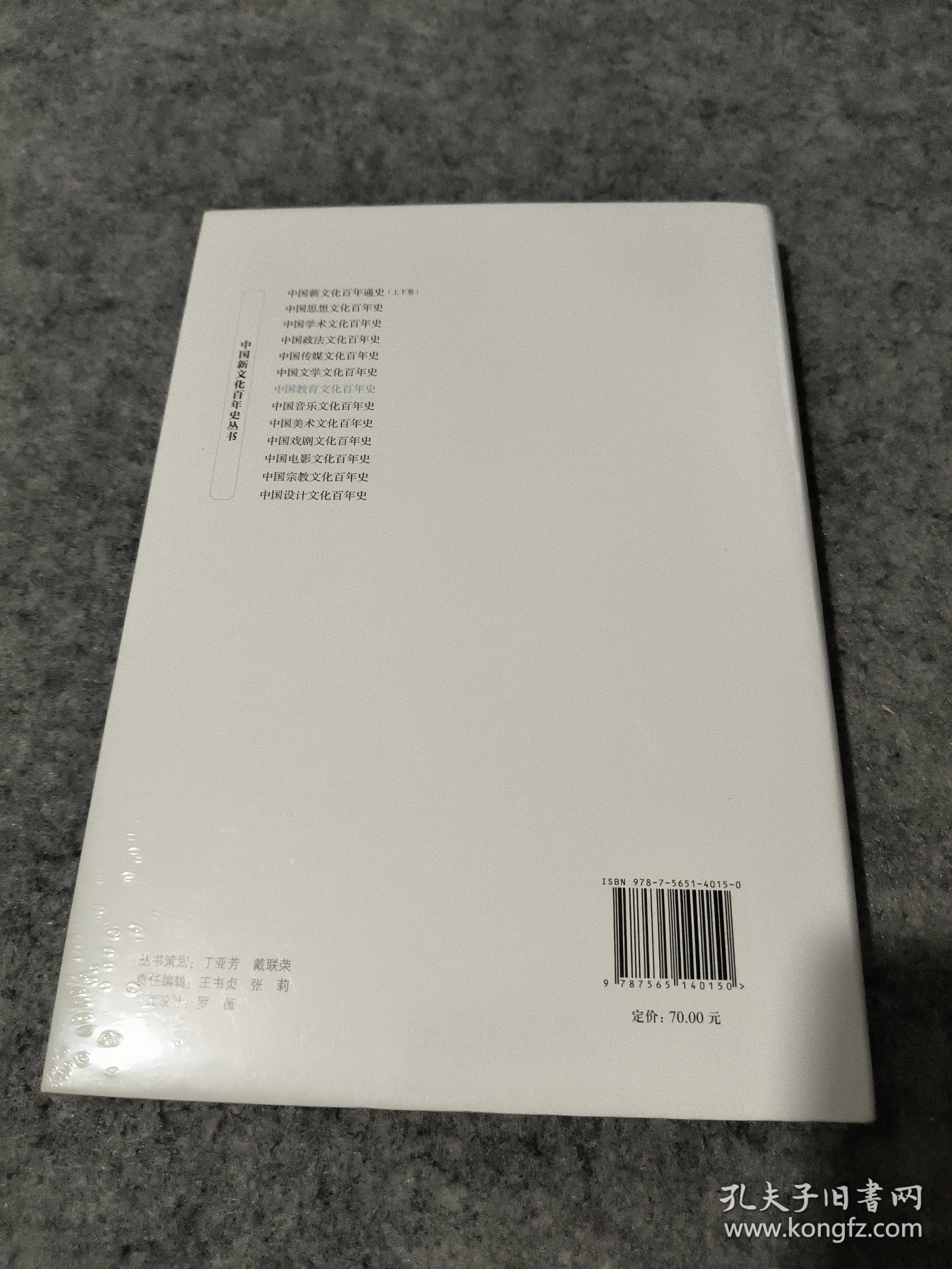 中国教育文化百年史（未拆封）