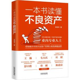 一本书读懂不良资产（王巍、毛大庆、叶檀、舒中胜、曾刚、陈道富联合推荐）