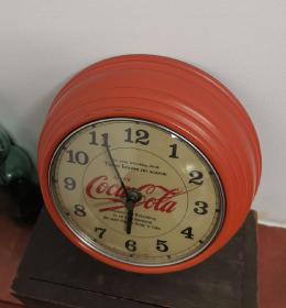 可口可乐挂钟 可口可乐钟表收藏 可口可乐石英钟表