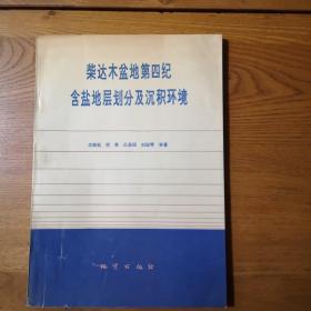 柴达木盆地第四纪含盐地层划分及沉积环境