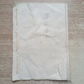 潘家谱书（手写）