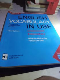 English Vocabulary in Use Elementary Book with Answers and Enhanced eBook：Vocabulary Reference and Practice