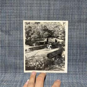 丽水市 巾山塔远眺 明代 座落付岭巾山80年代左右的老照片一枚 尺寸如图