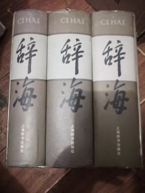 2009年辞海，上海辞书出版社出版！辞海上下册加语词增补本！三本一套好品相！