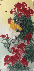 四尺工笔花鸟