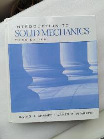 现货 英文原版 Introduction to Solid Mechanics 固体力学引论 (第3版)  James M. Pitarresi