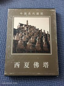 中国古代建筑 西夏佛塔【盒装 盒有磨痕 书近全品见图】