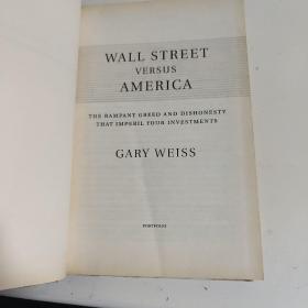 WALL STREET VERSUS SMERICA