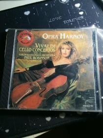 光盘 OFRA HARNOY  VIVAIDI CELLO CONCERTOS VOI.2  TORONTO CHAMBER ORCHESTRA PAUL ROBINSON conductor