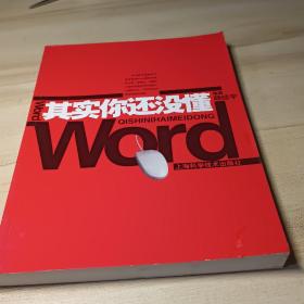 其实你还没懂Word