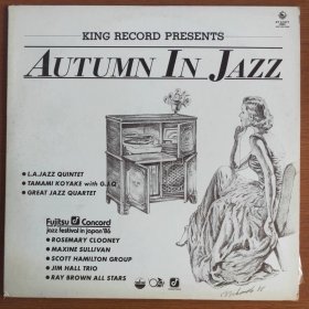 爵士重奏 L.A.JAZZ QUINTET AUTUMN IN JAZZ 黑胶唱片12寸非全新
