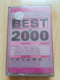 BEST OF2000 VOLUME1 磁带 （未开封）