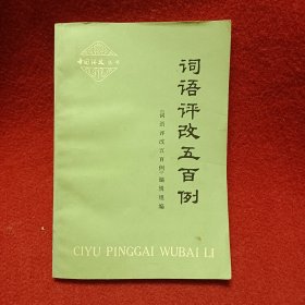 词语评改五百例